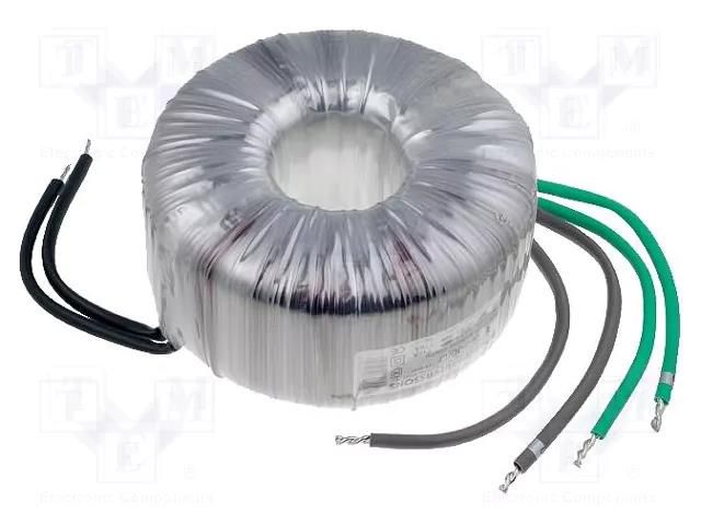 Transformer: toroidal; 600VA; 230VAC; 12V; 12V; 25A; 25A; Ø: 139mm BREVE TUFVASSONS TTS600/D230/12-12V