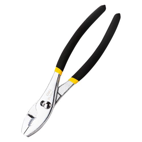 Slip Joint Pliers Deli Tools EDL25510 10'' (black&yellow), Deli Tools EDL25510