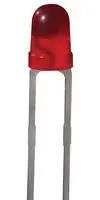 LED, RED, 20MCD, 625NM, 60DEG, T-1 L-934ID