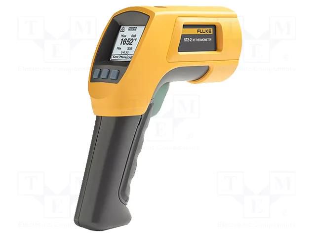 Infrared thermometer; LCD; -30÷900°C; Resolution (IR): 0.1°C FLUKE FLK-572-2