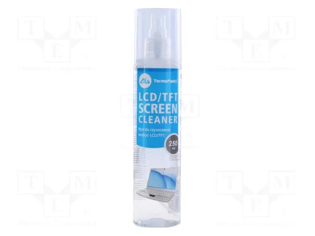 Cleaning agent; 250ml; liquid; bottle with atomizer AG TERMOPASTY CLEAN-LCD-250