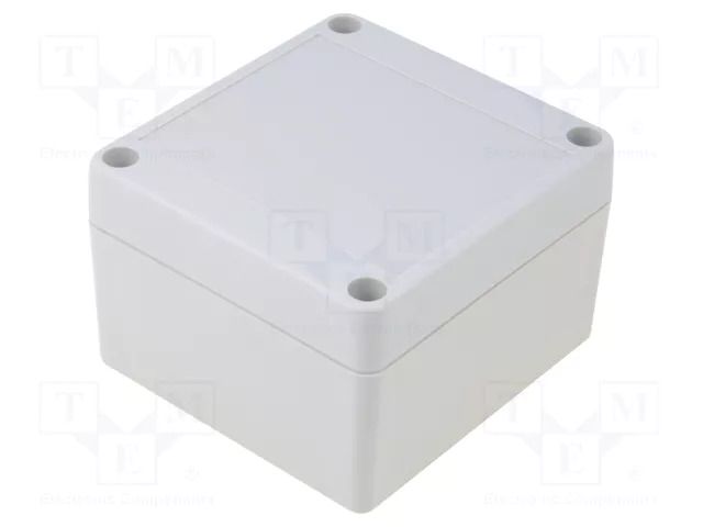 Enclosure: multipurpose; X: 80mm; Y: 85mm; Z: 55mm; ABS; grey; IP65 COMBIPLAST CP-1065