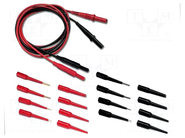 Test leads; red and black; 60VDC FLUKE FLK-TL82