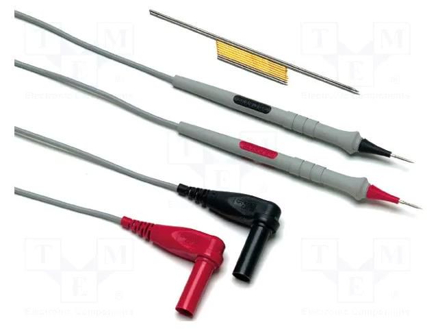 Test leads; 3A; red and black; 1mm FLUKE FLK-TL910