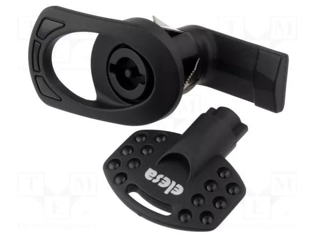 Lock; polyamide; 18mm; Kind of insert bolt: double-bit insert ELESA+GANTER CQTL/A-FM-35-18