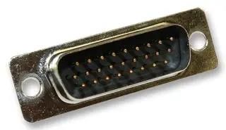 D SUB, PLUG, SOLDER, STRAIGHT, 15WAY 180-015-113R001