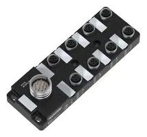 JUNCTION BLOCK, 8PORT M12, 16 PNP, IP67 JB-8M12-M23-P24
