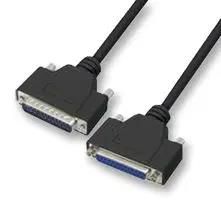 COMPUTER CABLE, SERIAL, BLACK, 0.762M CSMNB25MF-2.5