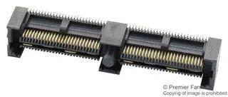 CONN, STACKING, RCPT, 104POS, 2ROW QFS-052-04.25-L-D-A