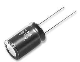 CAPACITOR, ALUM ELE, 100UF, 50V ECA1HM101B