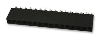 CONNECTOR, 20POS, RCPT, 2.54MM, 1ROW 6-534237-8