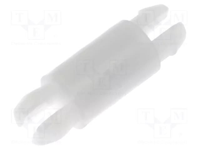 PCB distance; polyamide; L: 8mm; latch/latch; natural; UL94V-2 FIX&FASTEN FIX-SP-8