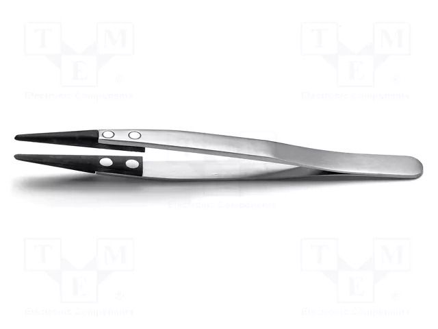 Tweezers; strong construction; Blades: narrow; ESD IDEAL-TEK IDL-249CF.SA