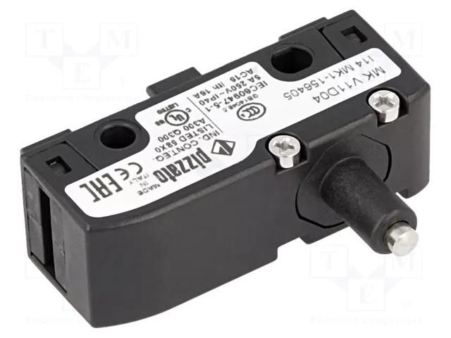 Microswitch SNAP ACTION; 6A/250VAC; 5A/24VDC; with pin; SPDT PIZZATO ELETTRICA MKV11D04