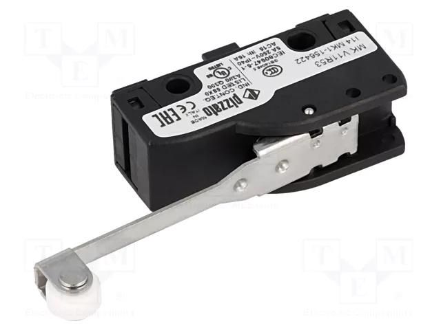 Microswitch SNAP ACTION; 6A/250VAC; 5A/24VDC; SPDT; ON-(ON); MK PIZZATO ELETTRICA MKV11R53