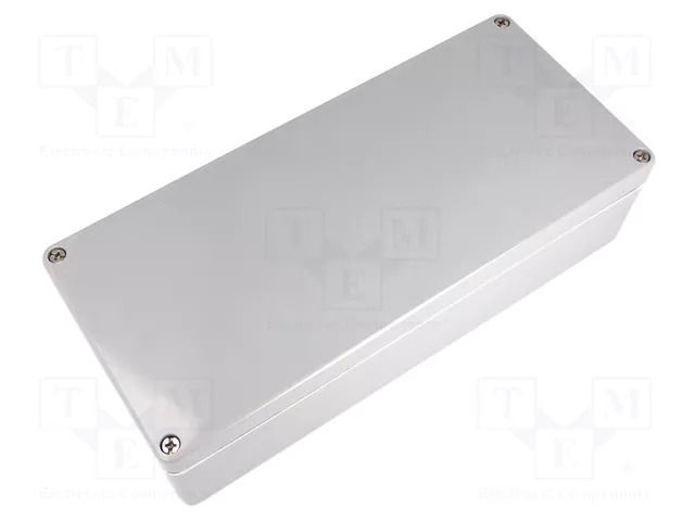 Enclosure: multipurpose; X: 160mm; Y: 360mm; Z: 91mm; polyester; grey BOPLA P334