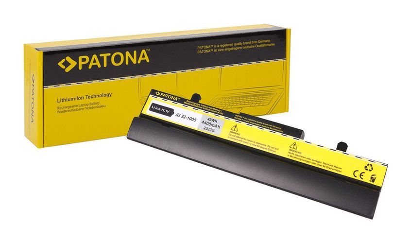  PATONA Battery f. Asus Eee PC 1101HA 1101HA-MU1X 1101HA-MU1X-BK 1101HGO, PATONA 2323 4260317097315