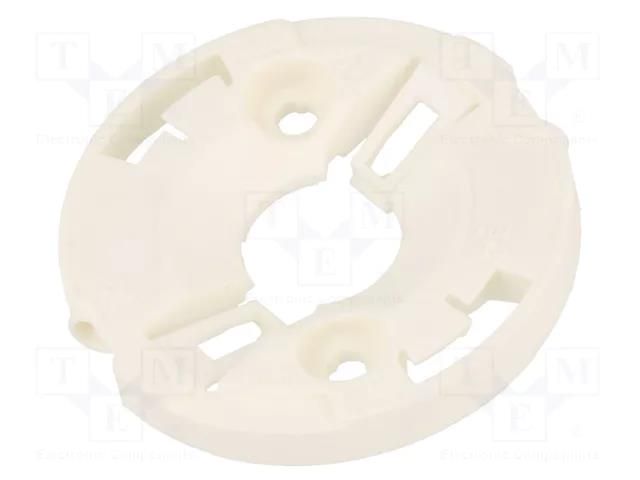 Connector: LED holder; push-in; Features: one-piece; Ø40x5mm AAG STUCCHI 8100/G2