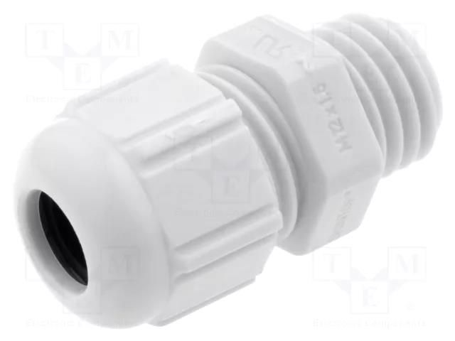 Cable gland; M12; 1.5; IP68; polyamide; grey; UL94V-2; SKINTOP® LAPP SKINTOP-ST-M12X1.5