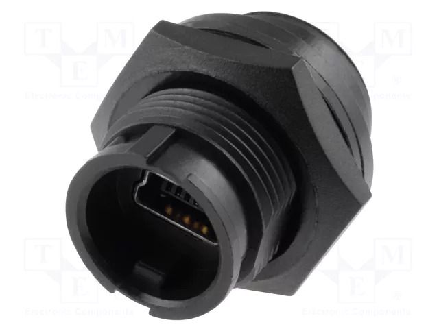 Connector: USB B mini; socket; Data-Con-X; soldering; USB 2.0 SWITCHCRAFT DCP-USBNB-MNSC