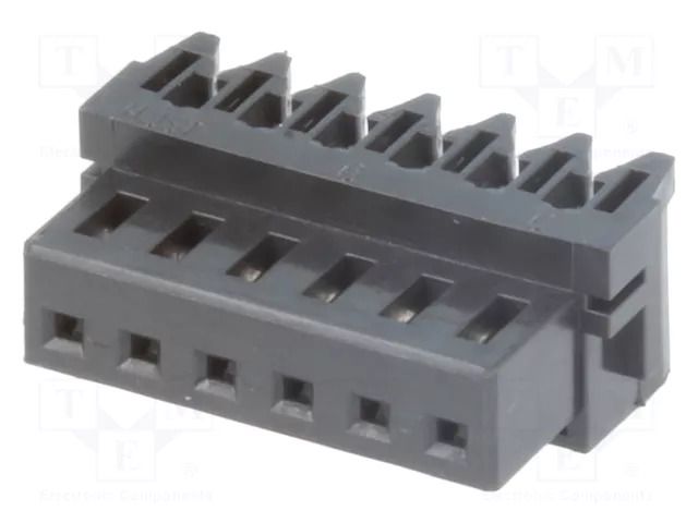 Connector: IDC; plug; female; PIN: 6; NR; 2A; 250V; for cable; 2.5mm JST 06NR-E4K