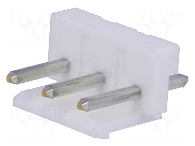 Connector: wire-board; socket; male; PIN: 3; 5mm; white JST B03P-NV
