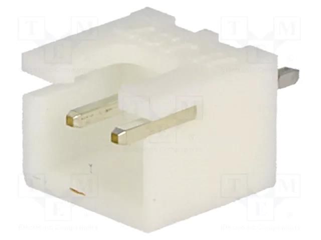 Connector: wire-board; socket; male; PIN: 2; XH; 3A; 250V; straight JST B2B-XH-A