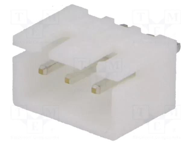 Connector: wire-board; socket; male; PIN: 3; XH; 3A; 250V; straight JST B3B-XH-A