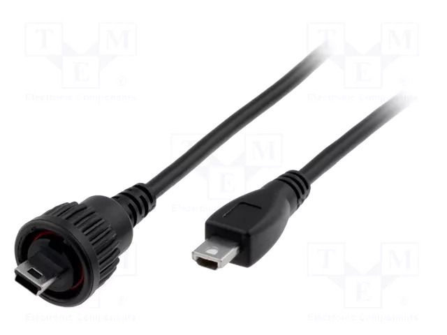 Adapter cable; adapter; Data-Con-X; straight; with lead; USB 2.0 SWITCHCRAFT DCM-USBNB-USMAR2