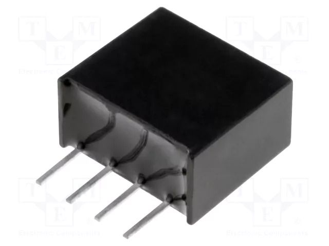 Converter: DC/DC; 1W; Uin: 21.6÷26.4VDC; Uout: 15VDC; Iout: 67mA MEAN WELL SMU01N-15