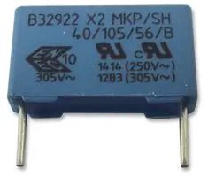 CAP, 5.6┬╡F, 20%, PP B32924C3565M000