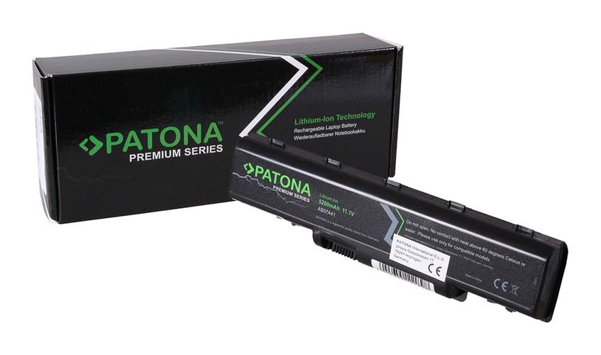  PATONA Premium Battery f. Acer Aspire AS07A52 AS07A51 AS07A42 AS07A41, PATONA 2341 4055655111898