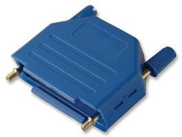 BACKSHELL, PLASTIC, VERTICAL, BLU, 15WAY MC-DPPK15-BLUE-K