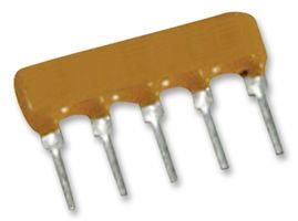 RESISTOR N/W, 4RES, 3.3KOHM, 2%, TH 4605X-101-332LF