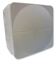 JUNCTION BOX, PP, GREY, 76X76X51MM, IP66 COMBI 108/5