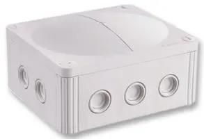JUNCTION BOX, PP, WHT, 140X140X82, IP67 COMBI 1010/5/W