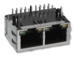 JACK, MODULAR, RJ45, 2PORT, 8P8C 7499021125