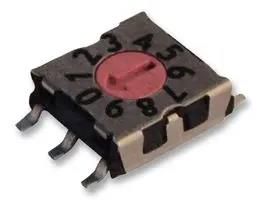 SWITCH, ROTARY, 10 POS, BCD, SMD, ARROW P25SMT101