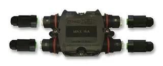 JUNCTION BOX, 3 WAY, IP68, 17.5A, 400V THH.623.L3A