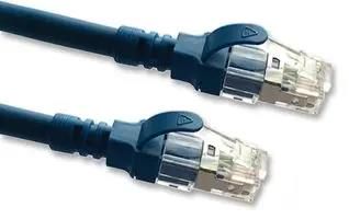 PATCH LEAD, CAT6A, BLUE, 10M 2996AS-10B