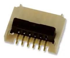 CONNECTOR, FPC, 6POS, 1ROW, 0.5MM 503480-0600