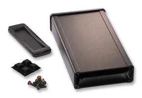 ENCLOSURE, PCB BOX, ALUM, BLACK 1457J1601BK