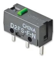 MICROSWITCH, PLUNGER, SPST, 0.1A, 6VDC D2FS-F-N