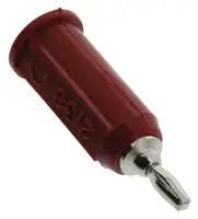 ADAPTOR, BANANA JACK-MINI PLUG, RED 2138-2