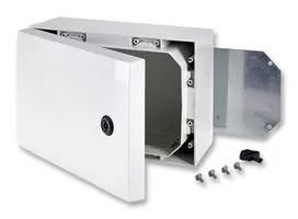 ENCLOSURE, CABINET, POLYCARBONATE, GREY ARCA 203015