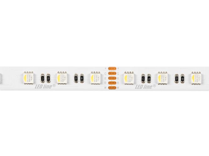 LED strip 300/5m SMD 24V 4000K RGBW 19,2W IP20 12mm 5m 400lm/m PRIME 477316 5907777477316