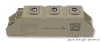 DIODE, MODULE, 100A, 1.8KV SKKD 100/18