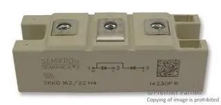 DIODE, MODULE, 195A, 2.2KV SKKD162/22H4