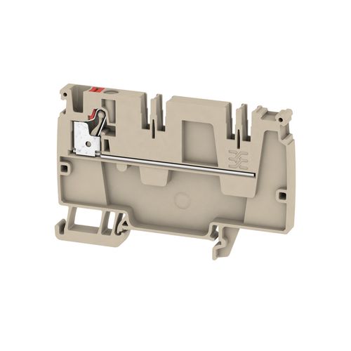 Feed-through terminal block, PUSH IN, 4 mm², 250 V, 32 A, Number of connections: 1 Weidmuller 2428930000 04050118438277