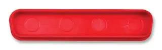 DUST CAP, D SUB, SIZE DC, RED 172704-0089